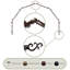 Ensemble de tringle à rideaux simple et quincaillerie pour fenêtre à 6 côtés Verlyn-309483131-391599324