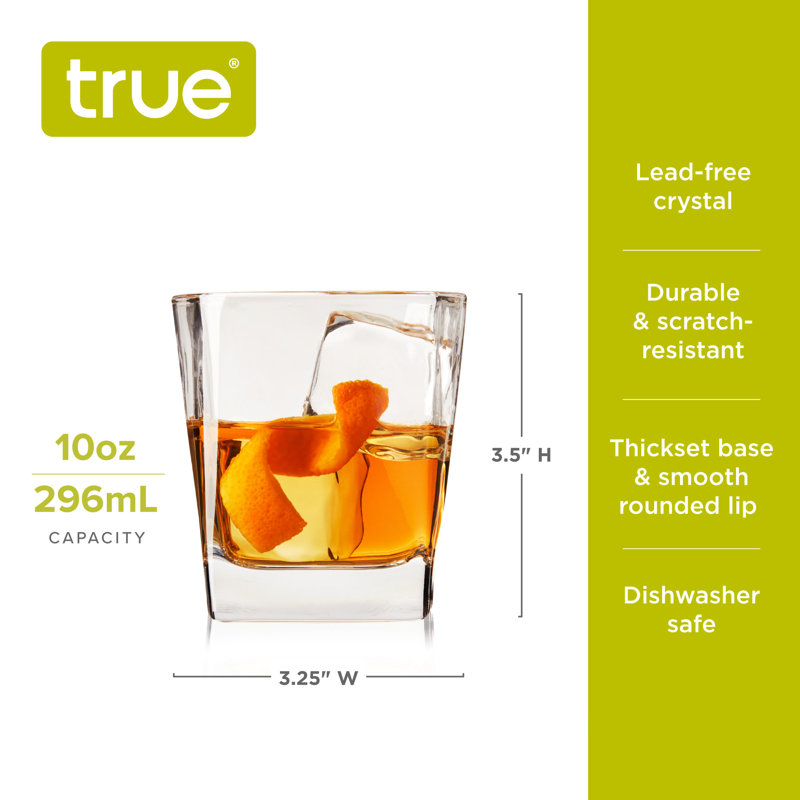 Square Rocks Glass