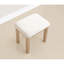 Table de coiffeuse délicieuse en or avec tabouret, 3 tiroirs de rangement, miroir-809953164