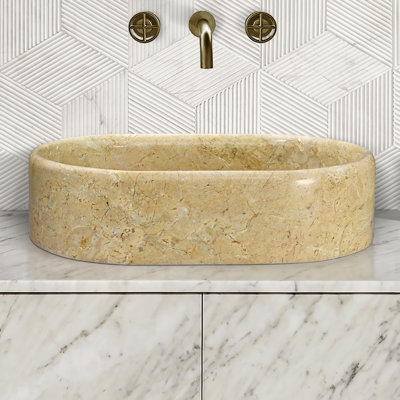 Single Bathroom Vanity with Marble Top