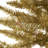 Home Heritage 7 Foot Pencil Artificial Prelit Christmas Tinsel Tree, Champagne