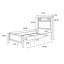 Mobilier de chambre à coucher moderne 1pc-957019282-957019283