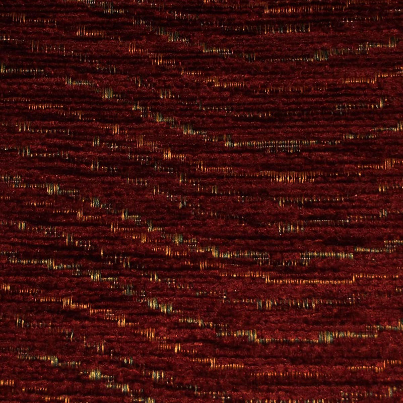 Upholstered Chaise Lounge, Red