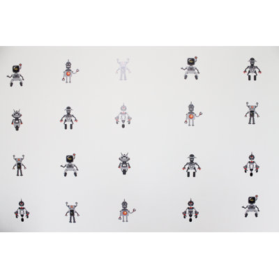 Abstract Non-Wall Damaging Wall Decal