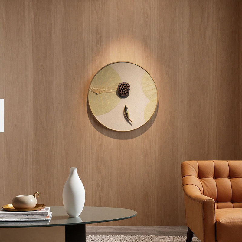Circular handmade wall decor