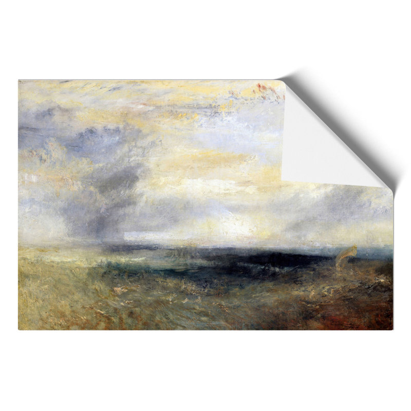 Margate From The Sea by Joseph Mallord William Turner - No Frame Painting, 42cm H x 59cm W x 0.1cm D
