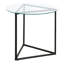 Table de bout ronde en bronze noirci 24 po Jenson-1255725744