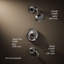 Purist® Rite-Temp Pressure-Balancing Bath and Shower Faucet Trim with Push-Button Diverter, 7-3/4" Spout and Lever Handle, Valve Not Included-96141552-125493945