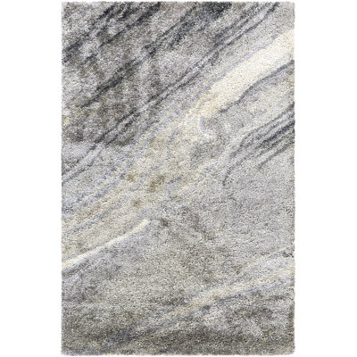 Mcduffy Hand Tufted Viscose Indoor Rug