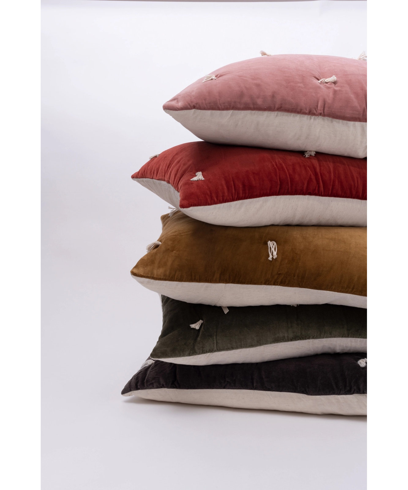 Geoff 100% Cotton Pillow Sham, Euro, Blush