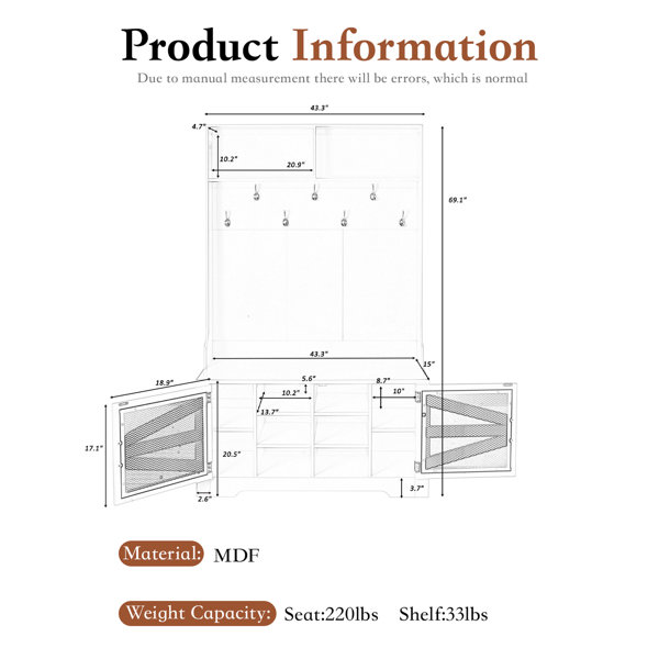 Dimensions du produit