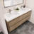 Azden 59.5" Wall-Mounted Double Bathroom Vanity Set-1363212747