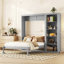 Grand lit escamotable polyvalent avec tablettes pour optimiser l'espace-1984141251-1984141248