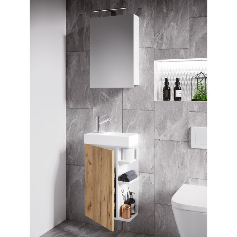 Ravis Bathroom Furniture Suite, Wood