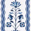 Schumacher x Marie-Anne Oudejans Delft Waves Wallpaper-1026756857