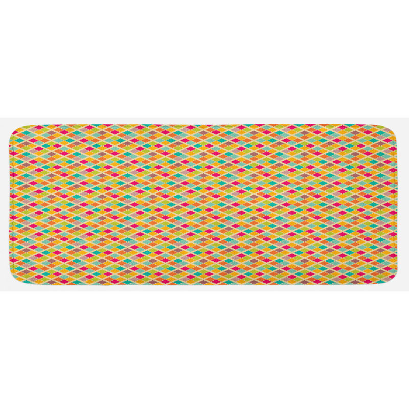 Rustic Synthetic Kitchen Mat
