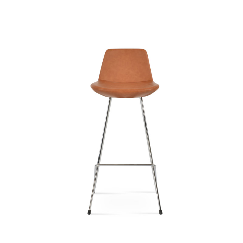 Pera Cattelan Counter & Bar Stool, Bar Stool (29" Seat Height), Caramel PPM