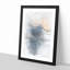 Sunrise over the Mountains Abstract - Picture Frame Painting Print-56855520-56855519
