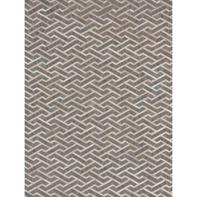Berlin Cowhide Geometric Area Rug