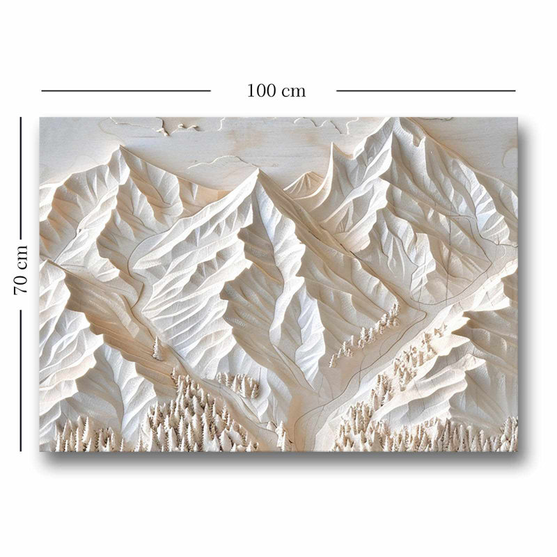 Peinture décorative sur toile