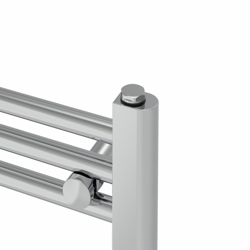 Straight Towel Rail Heated Towel Rails, 80 cm H x 30 cm W x 3 cm D, Chrome