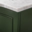 Meuble-lavabo simple 24 po avec plateau en marbre Fiona-627166257