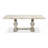 Solid Wood Base Dining Table