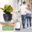 Jardinières en plastique 12/10/9 pouces-1002607513
