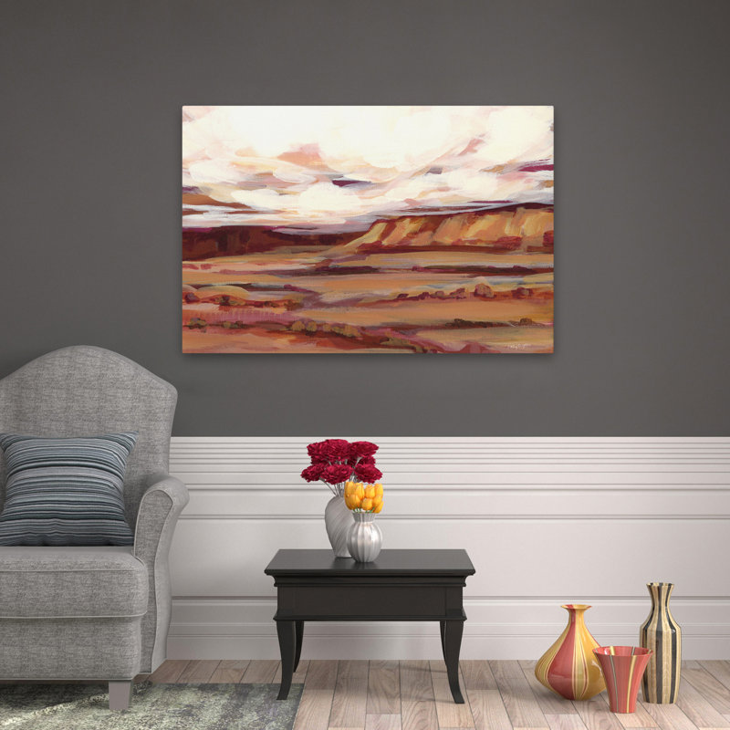Contemporain et bohémien Mesa I, H 48 po x l 32 po
