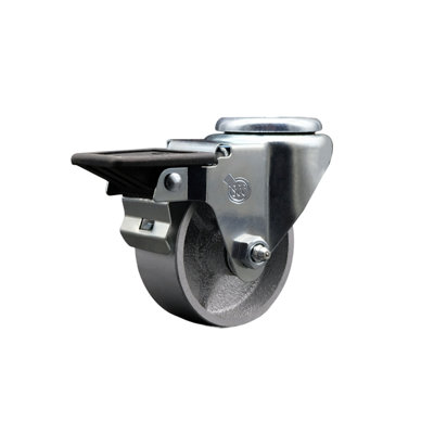 Semi Steel Swivel Bolt Hole Caster