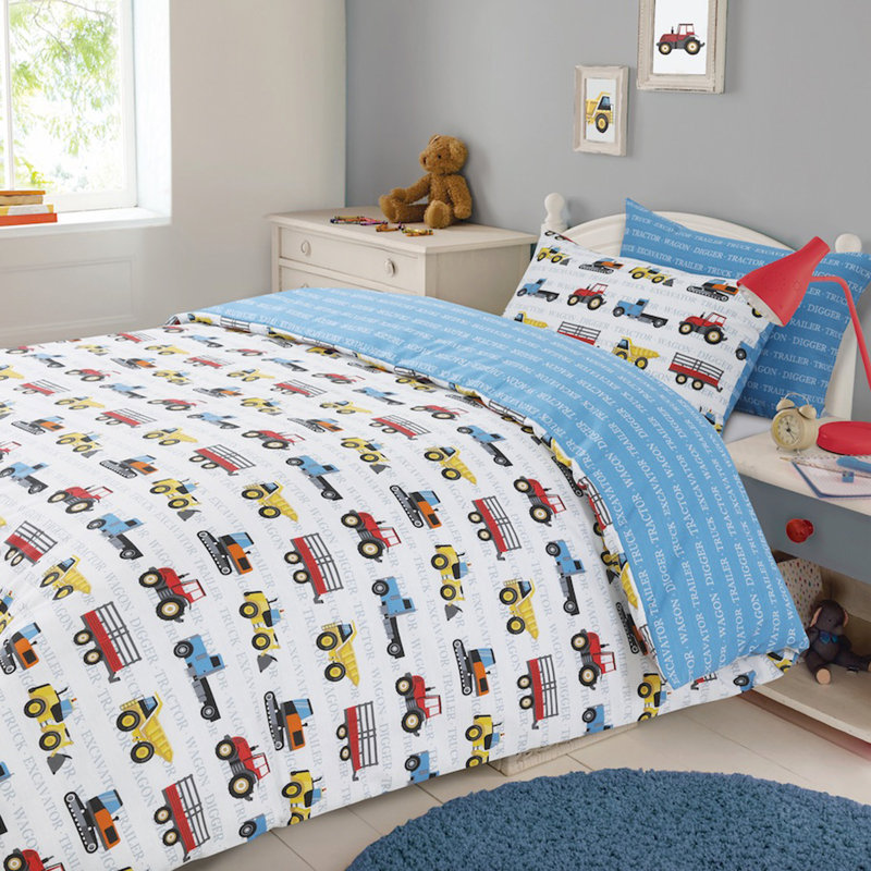 Wirila Satin No Pattern Duvet Cover Set with Pillowcases, Single - 1 Standard Pillowcase