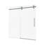 Paroi de douche coulissante sans cadre pour baignoire, en verre trempé SGCC de 8 mm d'épaisseur.-134092977