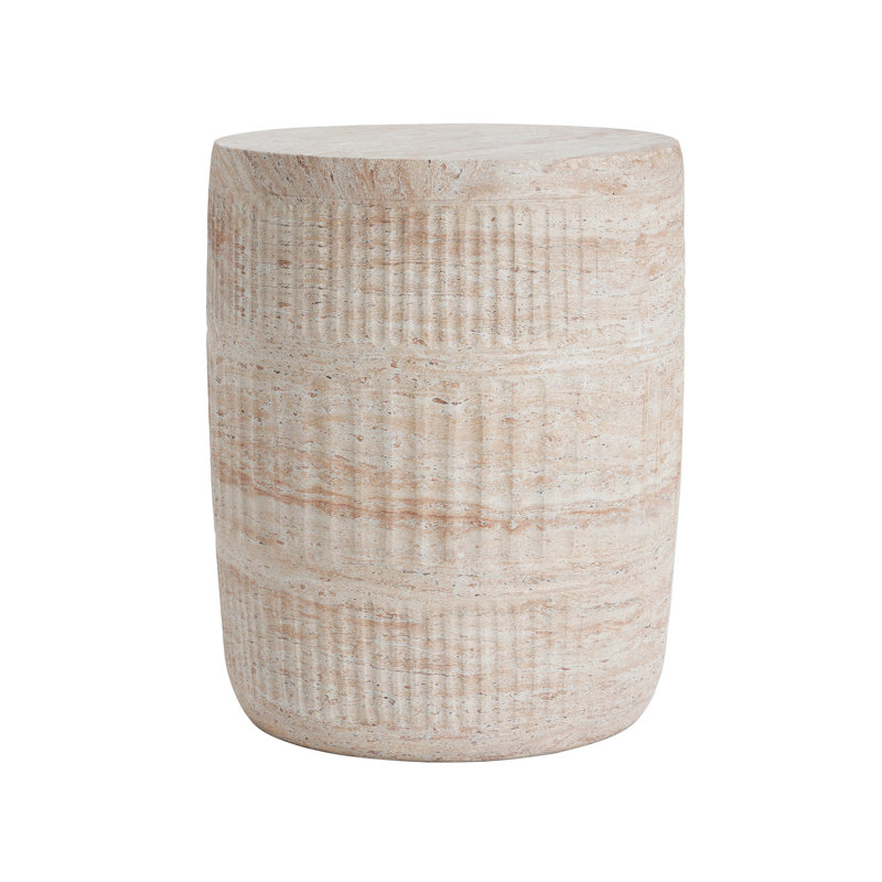 Outdoor/Indoor Lightweight Concrete Side Table