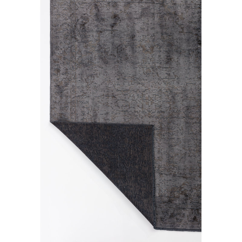 Rapture Gray Abstract Luxury Area Rug, Rectangle 7'10" x 11'2"