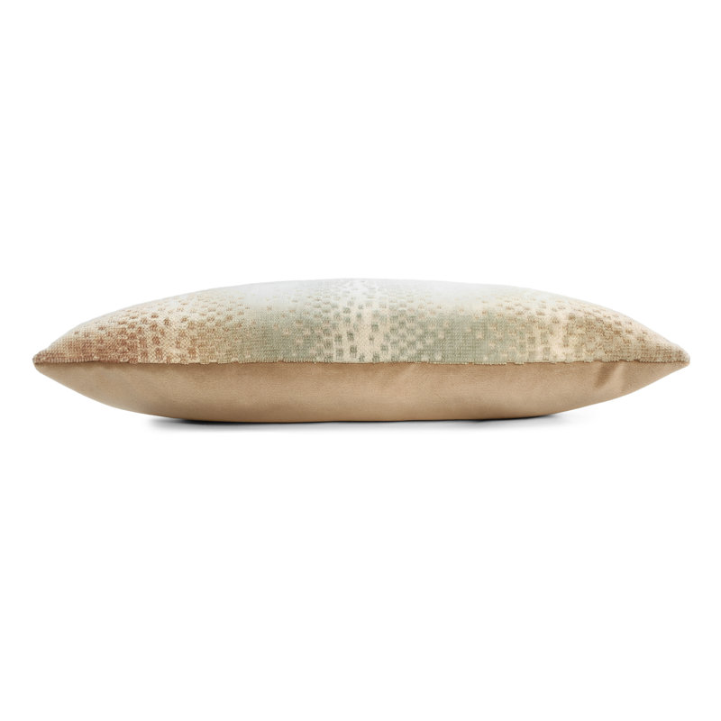 Staccato Square Woven Jacquard Pillow, Agave, 22"H x 22"W, Square