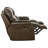 Akylah 90" Leather Match Pillow Top Arm Reclining Sofa-48124751