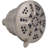 5" Round 5-Function Filtered Adjustable Spray Shower Head with S-Shaped 10.5" Shower Arm-103008400