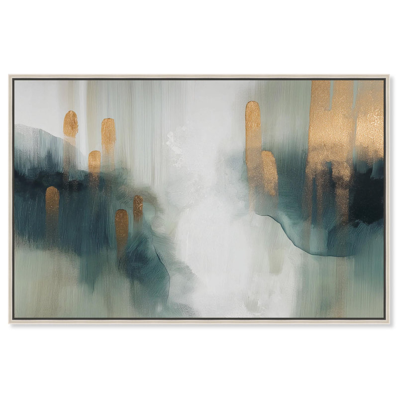 "Clearing in the Mist II", reproduction d'art sur toile par Art Remedy, H 30 po x l 20 po, Toile tendue avec châssis