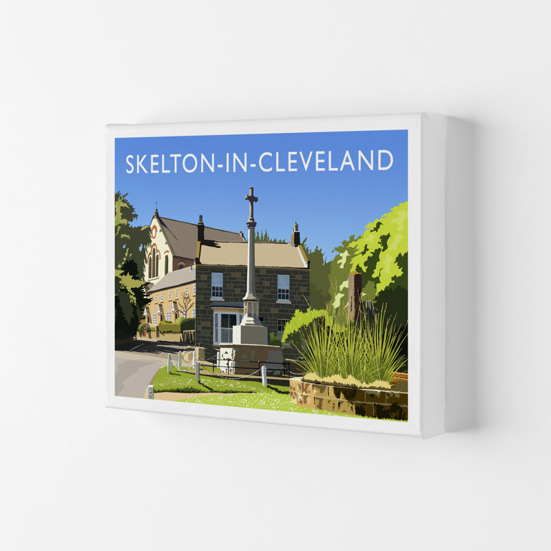 Skelton-in-Cleveland by Richard O'Neill - Print, Wrapped Canvas, 29.7cm H x 42cm W x 4cm D
