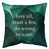 Vert foncé / turquoise