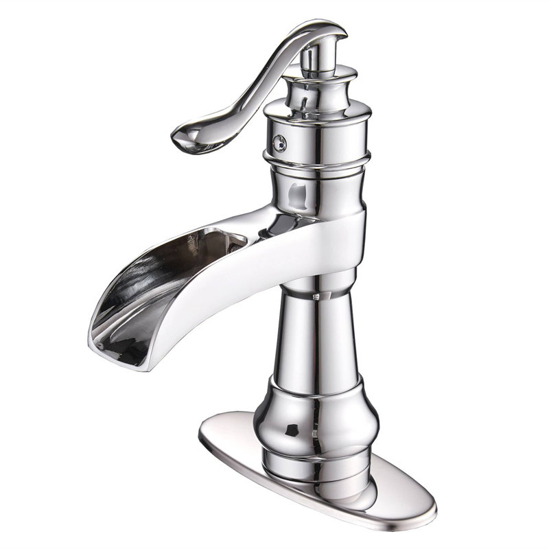 Single-handle Bathroom Faucet, Chrome