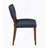 Midnight Blue Faux Leather Dining Chair - Set Of 2