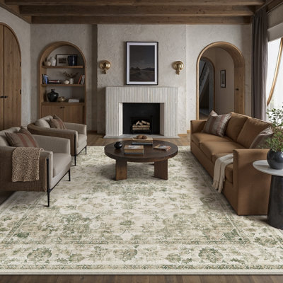 Tapis oriental brun Girven