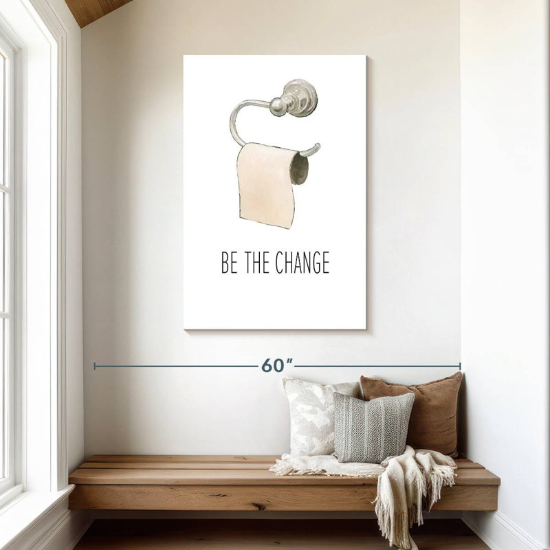 Tergel Be The Change, 45" H x 30" W