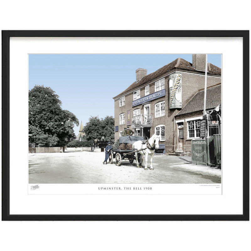 Upminster, The Bell 1908 by Francis Frith - Single Picture Frame Print, 60cm H x 80cm W x 2.3cm D