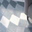 Tapis géométrique en laine et en viscose touffeté à la main Avickel Soho-572993060