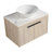 Devotia 29.5'' Wall Mounted Single Bathroom Vanity with Sintered Stone Top,Bathroom Cabinet