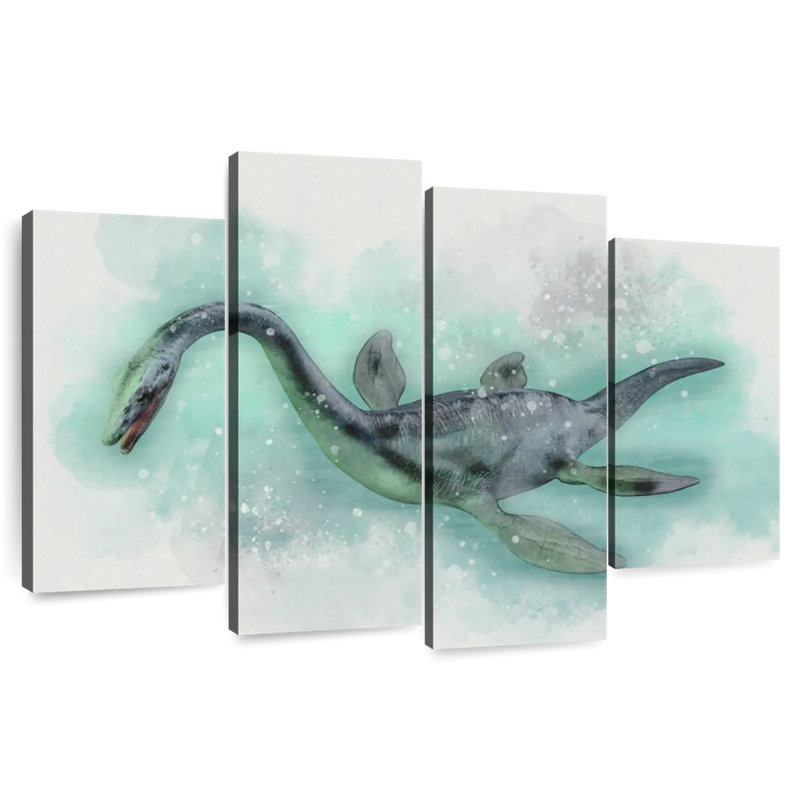 Brampt Mythic Loch Ness Monster, 32" H x 52" W