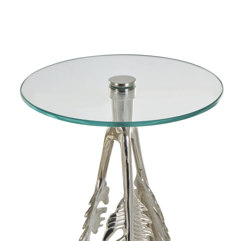 Ensemble de tables de bout Onesimos, Argent