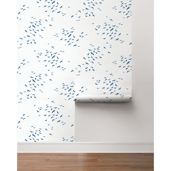 Red Barrel Studio® 18' L x 27" W Peel and Stick Wallpaper Roll | Wayfair